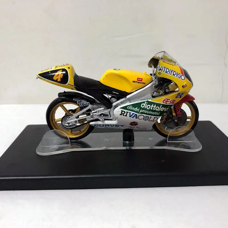 LEO 1/18 весы Мотоцикл Aprilia RS 125 GP Европейский Чемпионат 1995 литья под давлением