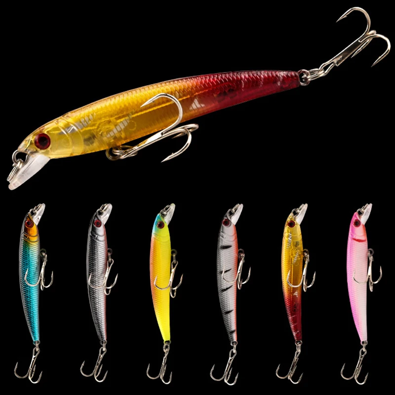 

Mini Bionic Fishing Lure Minnow 8cm/4.9g Artificial Plastic Hard Baits Pencil Type Crankbaits Fishing Tackle Accessory Wholesale