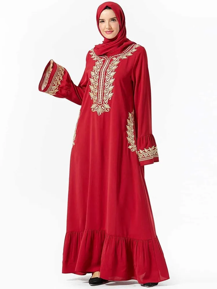 Мусульманское вечернее платье в марокканском стиле Vestidos Musulmanes Turkish Abayas Robe Islamique