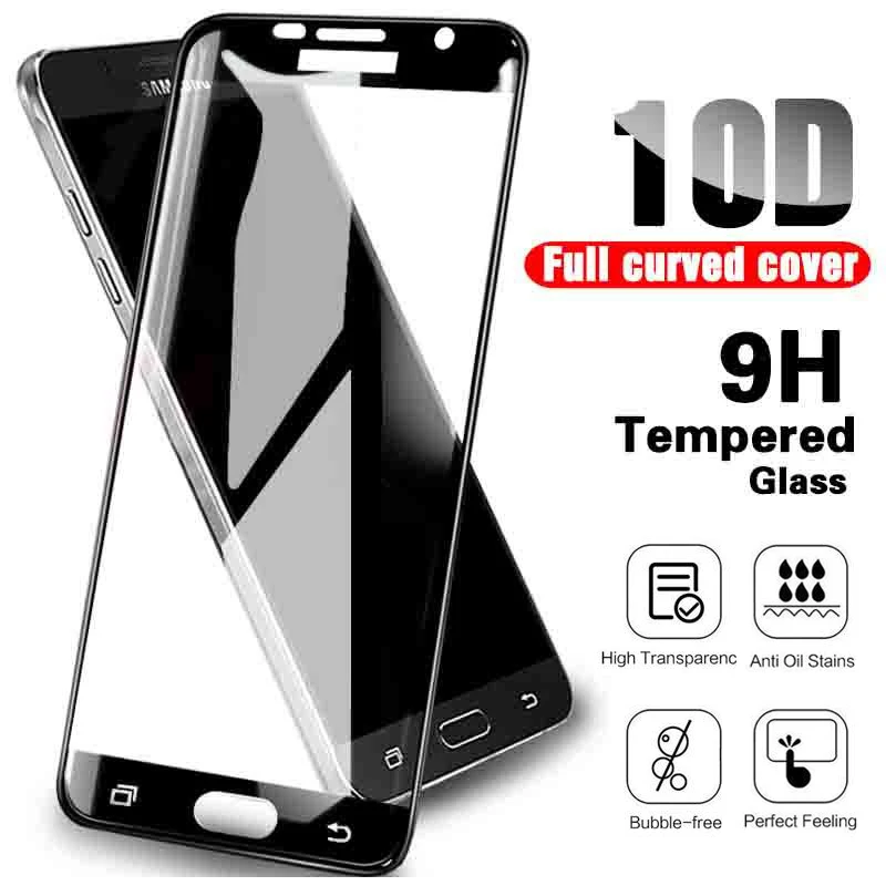 9D закаленное стекло для Samsung Galaxy J5 J7 Prime Защитное экрана 2017 J8 2018 3D пленка |