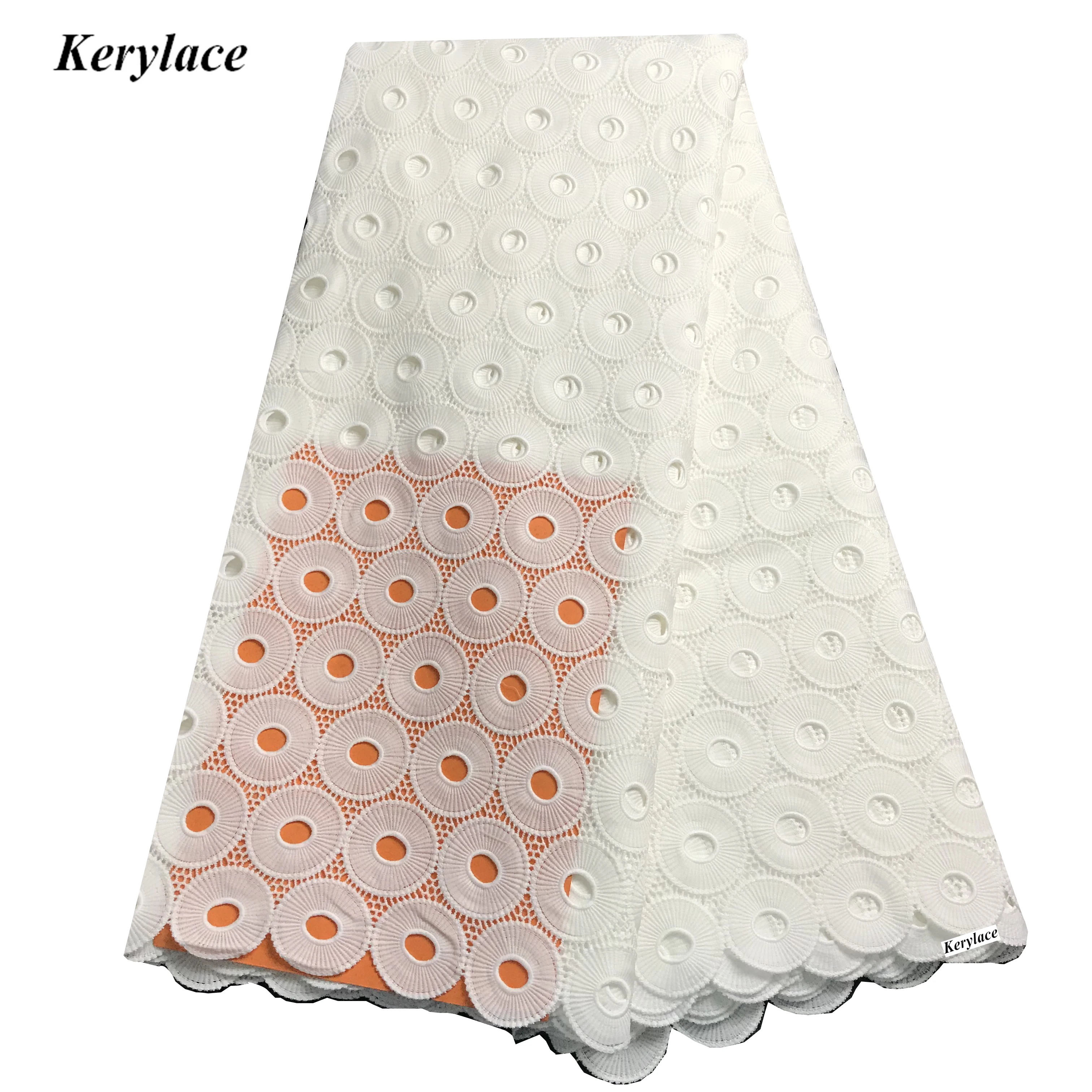 

5 ярдов последняя белая кружевная ткань в нигерийском стиле шнур кружевная ткань гипюр африканская Свадебная вечеринка для женщин/мужчин ...