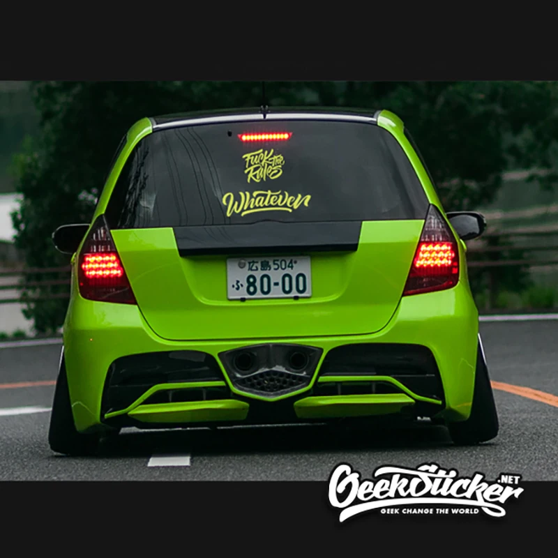 Какие бы водонепроницаемые персонализированные автомобильные наклейки JDM