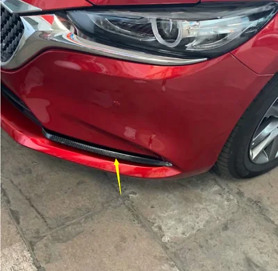 

Carbon Fiber Look Front Fog Light Cover Trim 2pcs For Mazda 6 / Atenza 2019-2020
