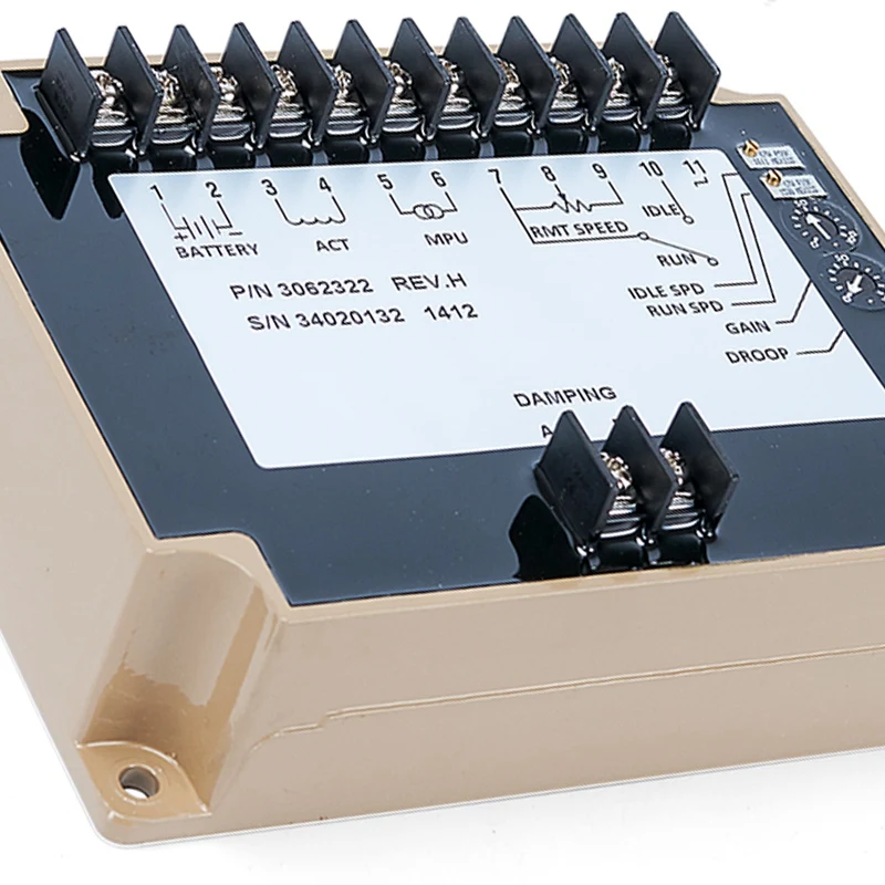 

3062322 Generator Speed Controller Speed Stabilizer Electric Governor Engine Control Circuit Board Module Genset Part