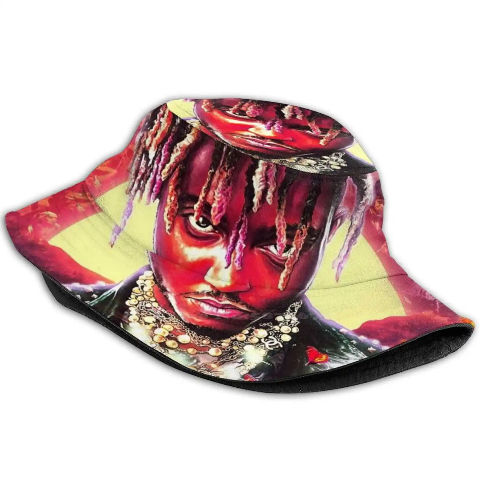 

Juice Wrld Legends Never Die Uv Защитные складные Панамы для женщин и мужчин Juice Wrld Legends Never Die Juice Wrld