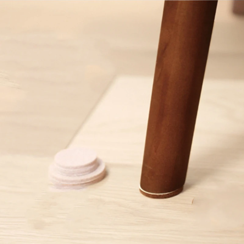 

98 Pieces of Felt Furniture Floor Protection Mats Self-Adhesive Table and Chair Mats Chair Furniture Mute Felt Mat