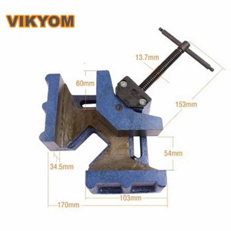 

4.5 inch right angle vise Welding jig at right angles Welding clamp 90 degree woodworking clamp locator