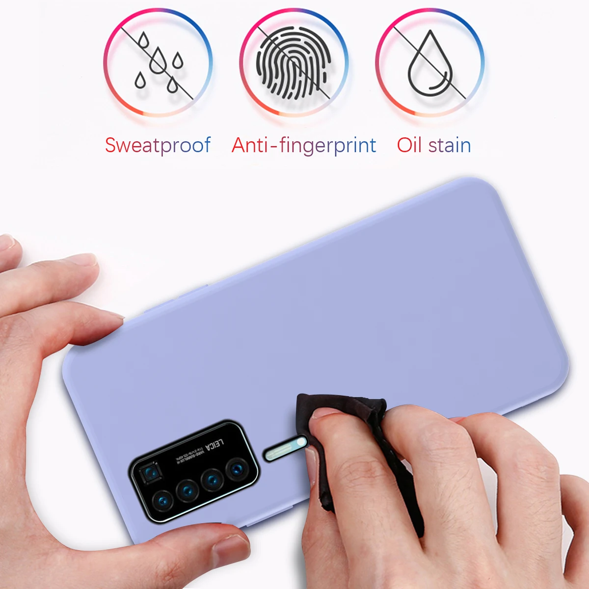 Для Huawei P40 Pro чехол для задней панели тонкий мягкий ТПУ телефона Встроенный