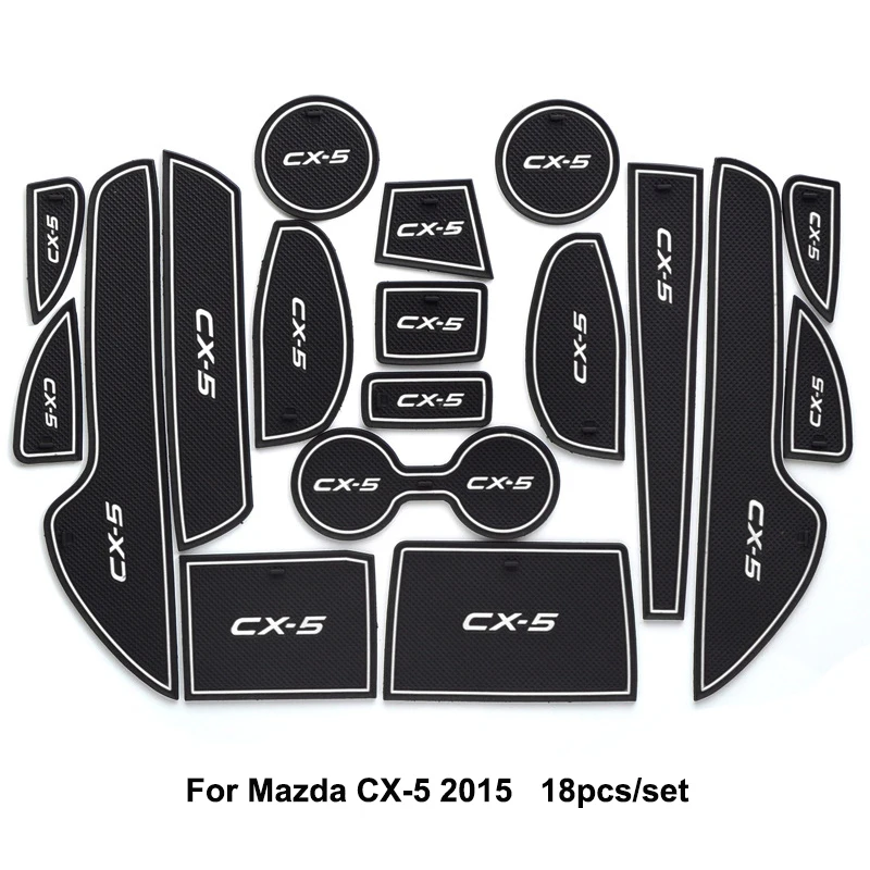 Противоскользящие резиновые коврики для Mazda CX-5 CX5 CX 5 2013-2018 18 шт. аксессуар