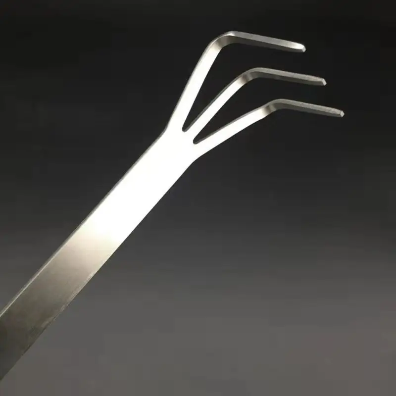 

Garden Tool Stainless Steel Gardening Rake Multifunctional Bonsai Root Loosen Soil Spatula