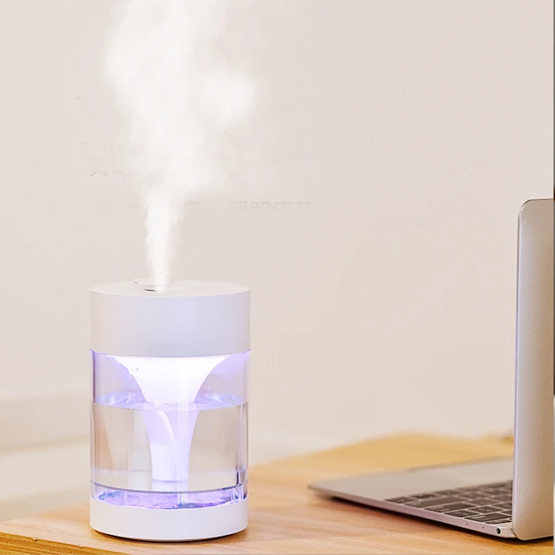 Mini M9 plus Humidifier Essential Oil Diffuser 450ml Aroma Lamp LED Night Light USB Ultrasonic Fogger Car air freshener | Автомобили и