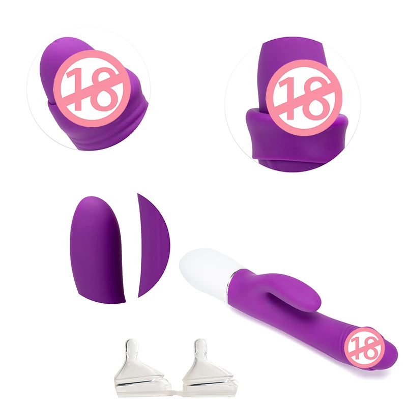 G Spot Вибратор с кроликом мощный секс игрушка для мастурбации женщин