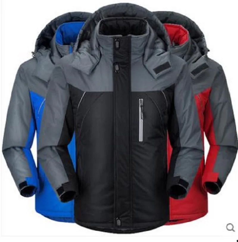 Фото 2021 зимняя куртка штурмовика Мужская Штурмовик плотное пальто с хлопковой