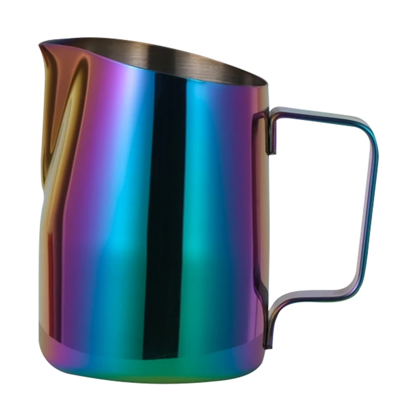 

Coffee Pitcher 450ML Stainless Steel Milk Frothing Jug Mugs Espresso Coffee Pitcher Barista Craft Frothing Jug