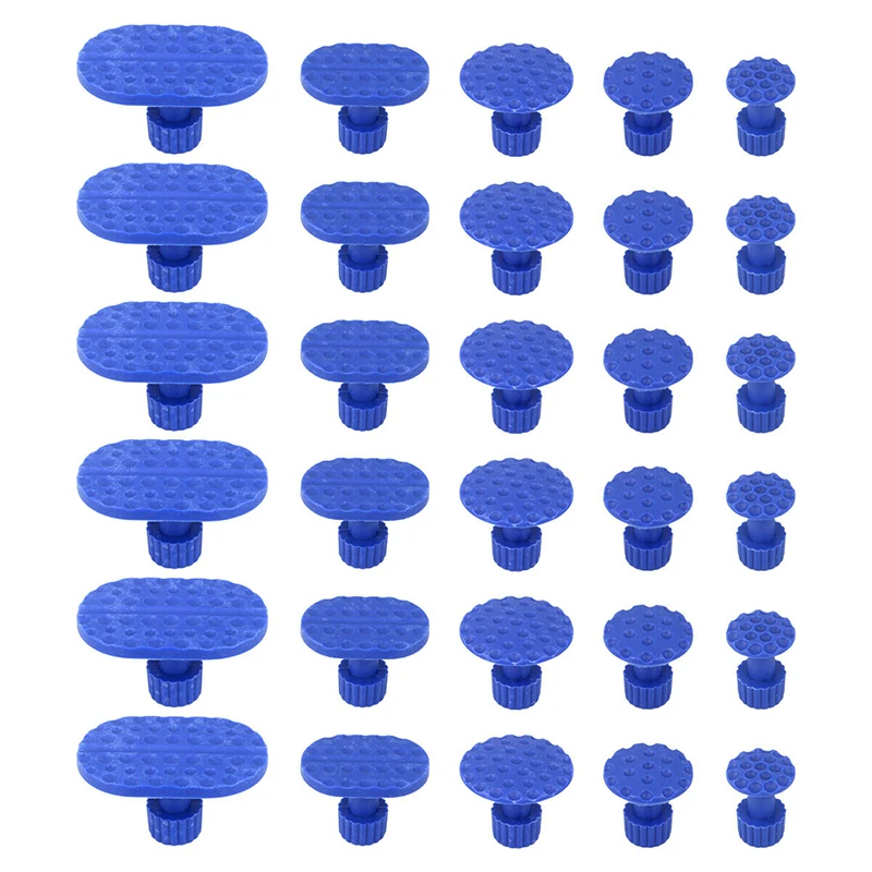 

30PCS Car Dent Repair Mend Puller Paintless Repair Puller Body Dent Puller Bodywork Repair Panel Dents Removal Tool Hail Glue