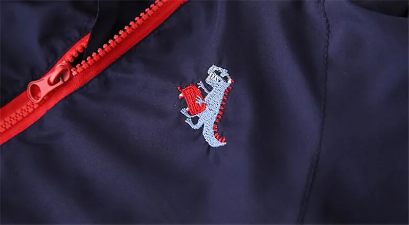 

Baby Boys Jacket Cartoon Dinosaur Kids Boys Fashion Coats Hoodie Spring Autumn Boy Clothes Infant Clothing Children's Jackets