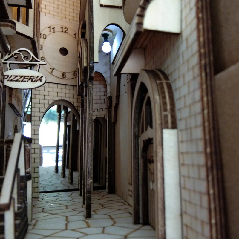 Набор для самостоятельной сборки деревянная книга Diagon Alley Nooks Art Bookends в
