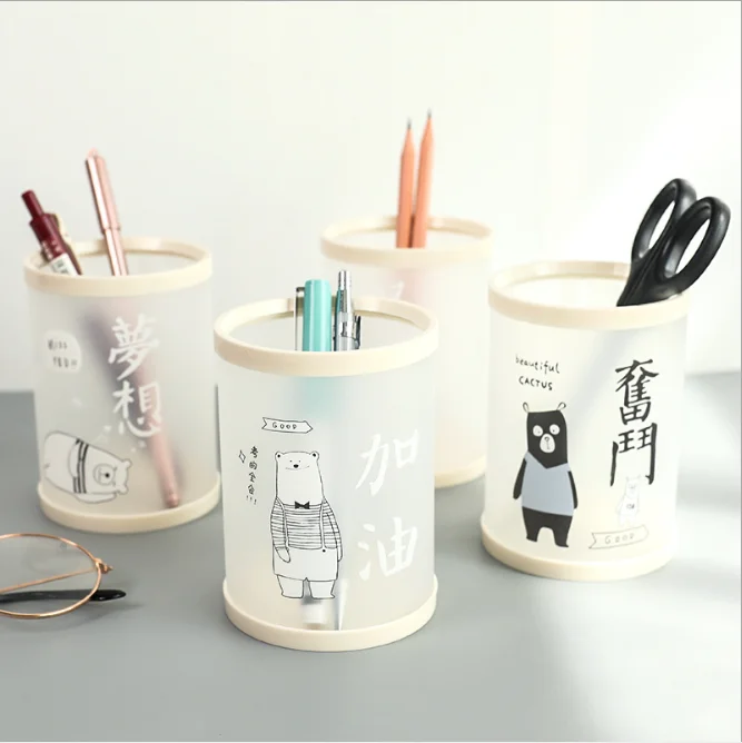 4 шт. Карандаш Чехол коробка ручка держатель Подставка для канцелярских