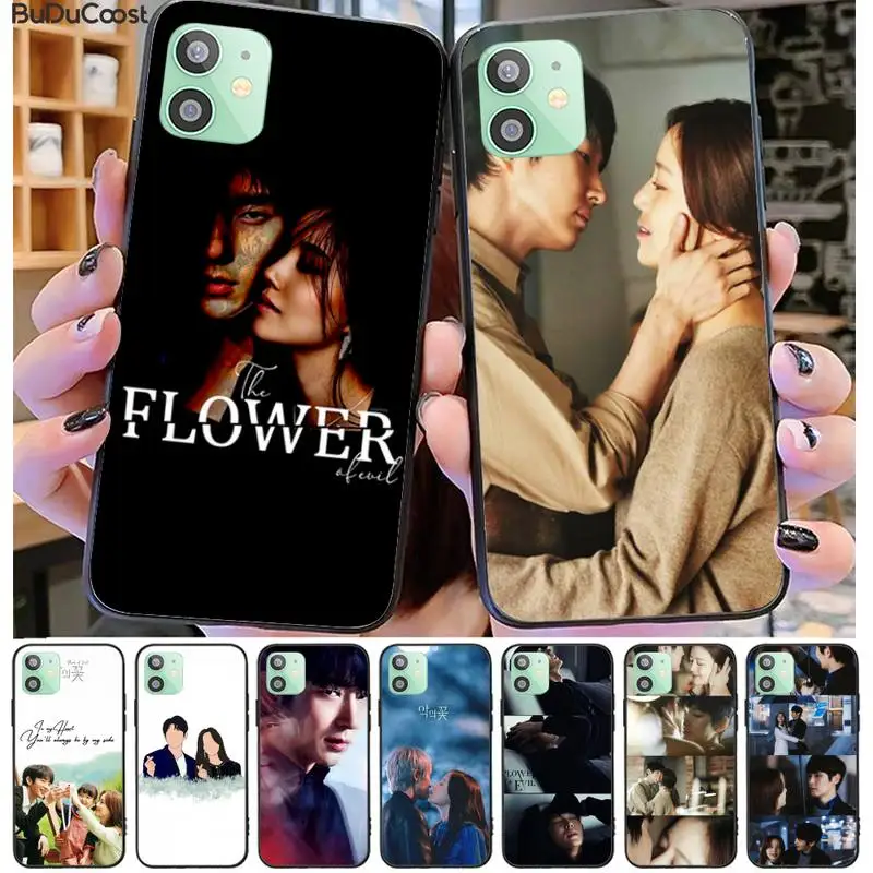 Чехол Nobby для телефона в Корейском стиле с цветком зла iphone 11 Pro11 Pro Max X XS XR MAX 8plus 7 6S