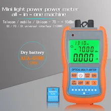 COMPTYCO AUA-G70B/50B 4in1 Mini Optical Power Meter Visual Fault Locator Network Cable Test optical fiber tester 10km 30km VFL