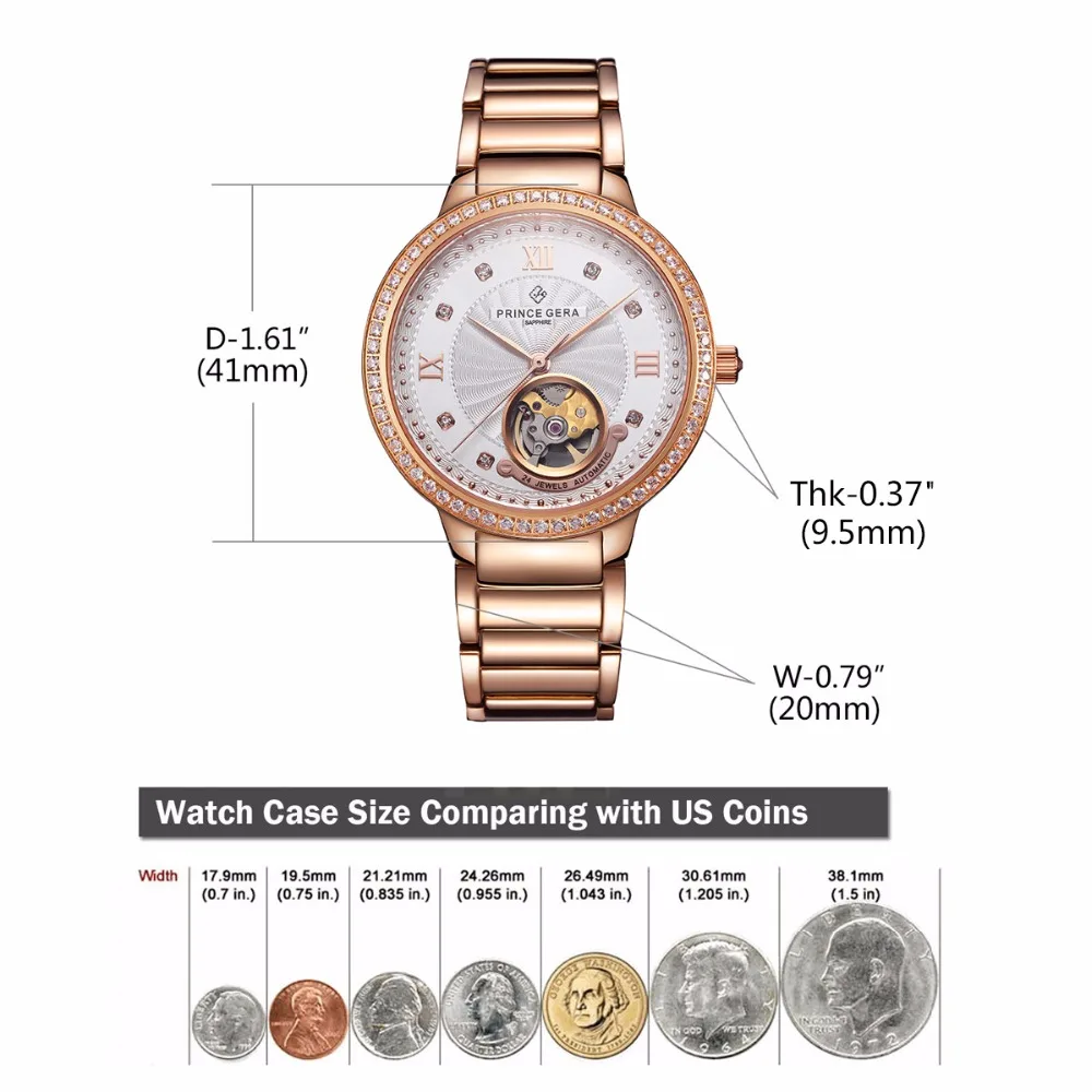 Женские автоматические часы роскошные женские со скелетом циферблат блестящие