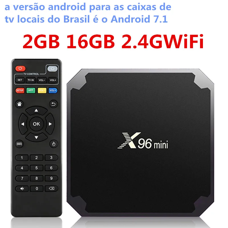 X96 мини 4kHD ТВ-приставка Android 9,0 Amlogic S905W четырехъядерный 2 Гб 16 Гб 2,4/5,0 ГГц двойной WiFi 4 к 3D смарт-медиаприставка - Color: 2GB 16GB 2.4GWiFi
