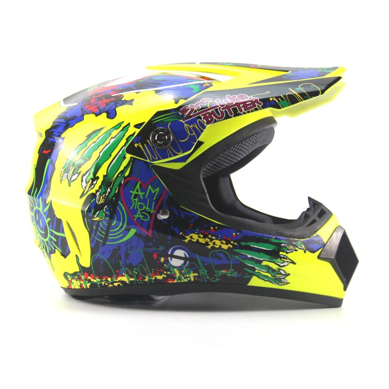 Лидер продаж внедорожные шлемы горные Гонки Горный полный шлем rcycle moto cross casque capacete горные велосипедные шлемы