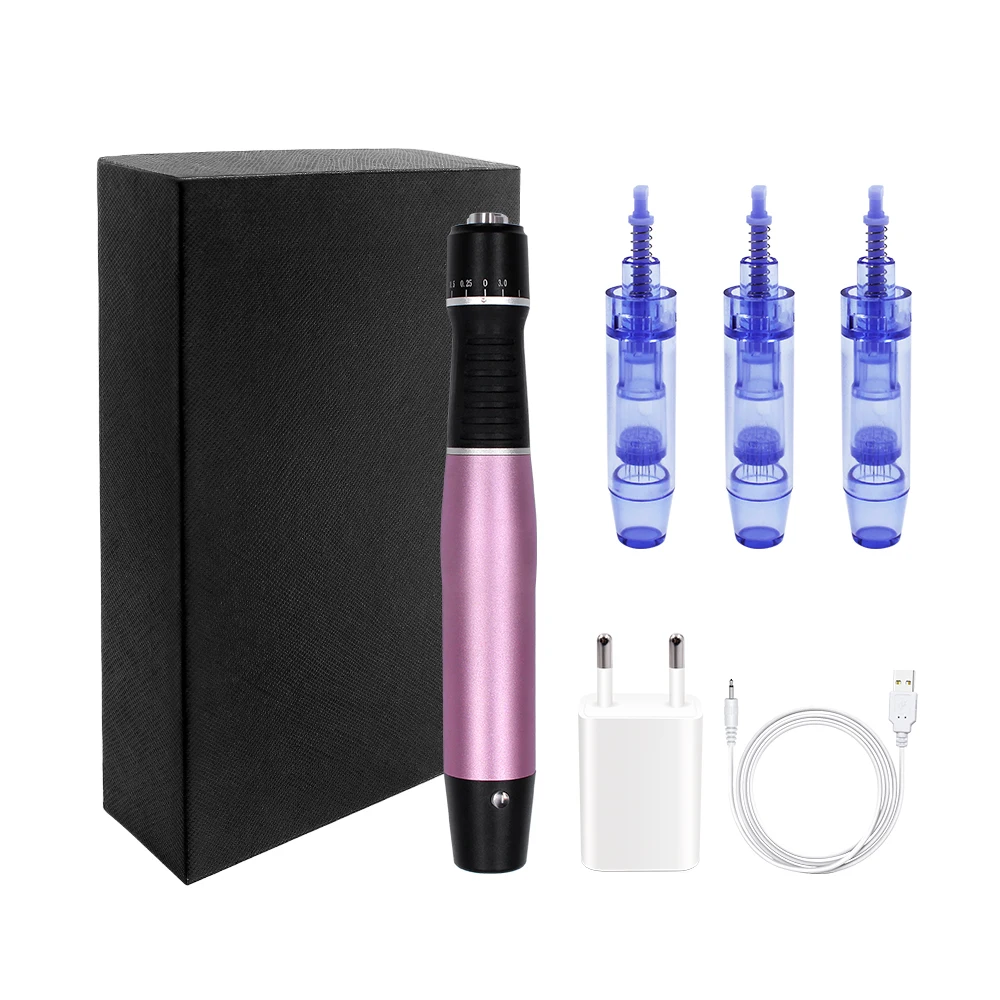 

Electric Pen A1 Professional Face Care Beauty Machine Pen 9/12/24P Microblading Needles Tattoo Gun Pen Mesotherapy