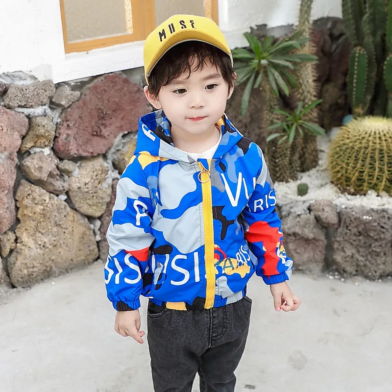 

Новинка 2021, Весенняя детская повседневная куртка, Модный водонепроницаемый кардиган с капюшоном для мальчиков и девочек, для сражений и цве...