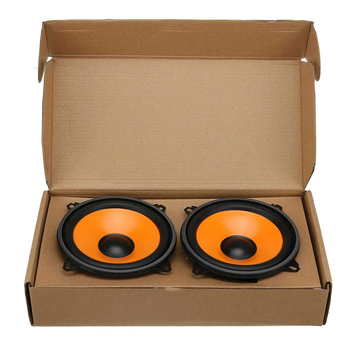 Автомобильный сабвуфер профессиональный динамик 5 дюймов 4 Ом 35 Вт 2 шт.|Закрытые