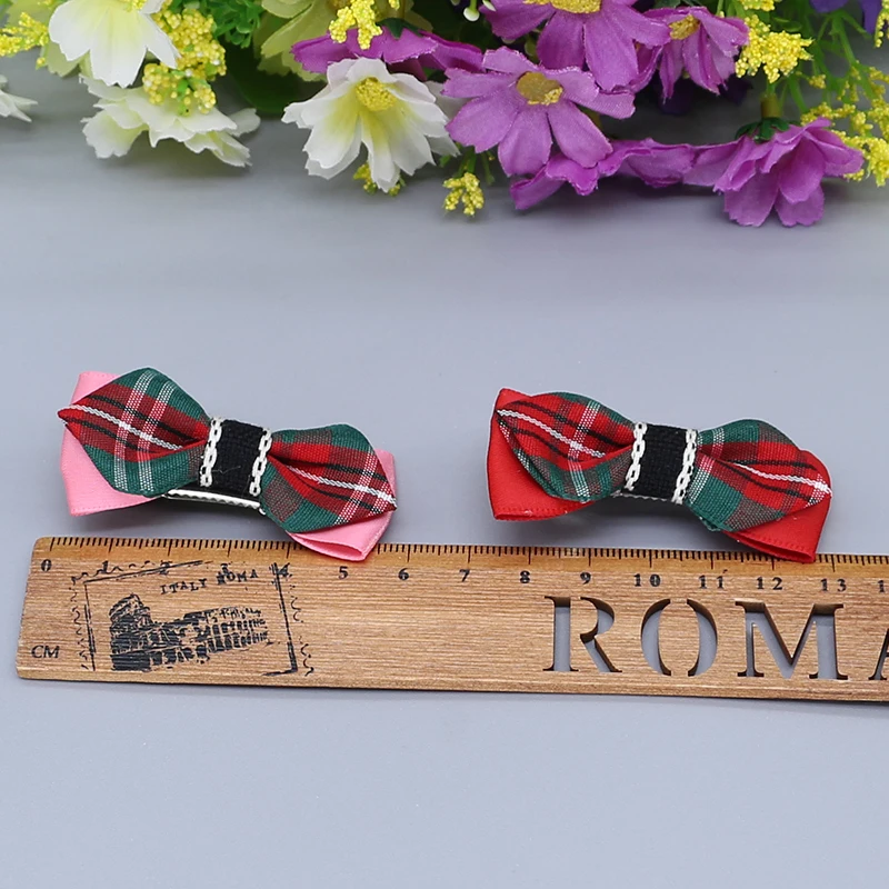 Оптовая продажа новых ленточных заколок для волос женщин шелковые заколки