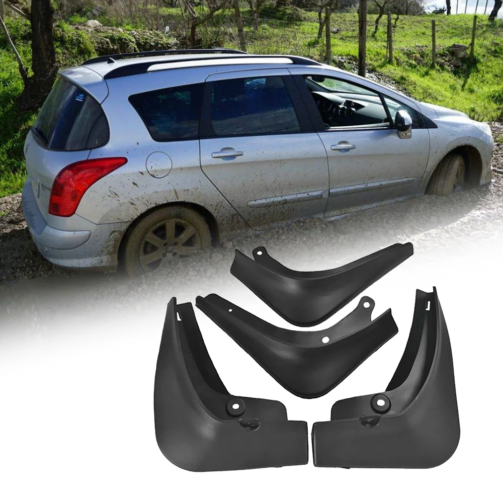 4 шт./компл. автомобиля брызговик крыло брызговики клапаном спереди и сзади