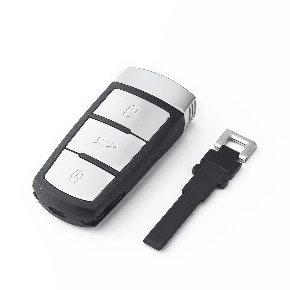 KEYYOU Smart Remote 3 Buttons Car Key Blank Case For Volkswagen VW Passat CC B6 B7 B7L R36 Maogotan B5 3C Shell | Автомобили и