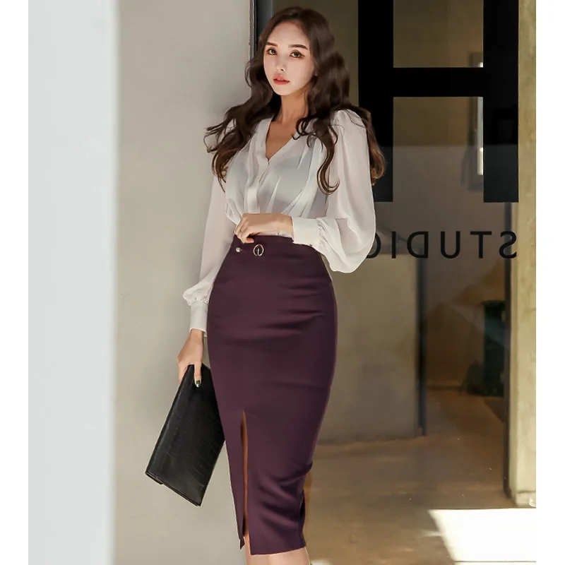 В Корейском стиле Детские весенние комплекты одежды с v-образным вырезом