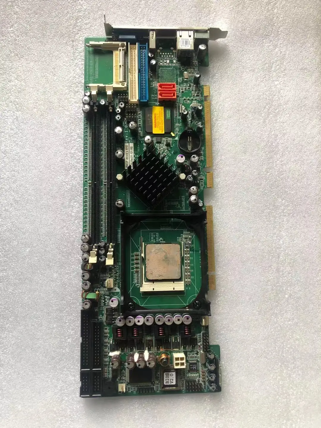 SAGP-8650EVG-R10 REV: 1 0 материнская плата с промышленным управлением | Электроника