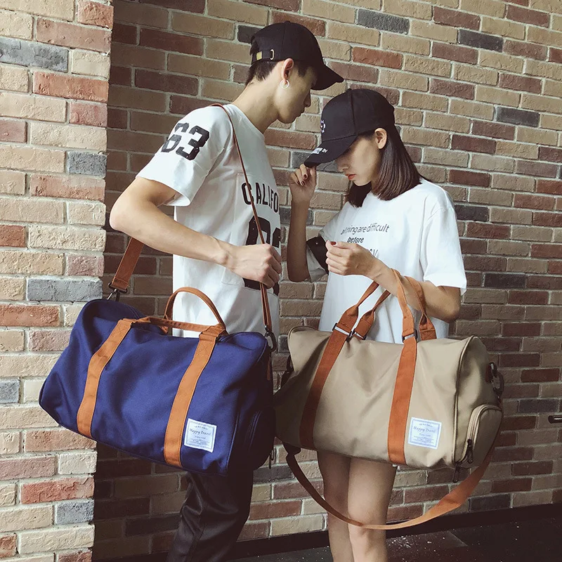 Sports Fitness Bag Large Capacity Leisure Travel One Shoulder Messenger Handbag Dry Wet Separation Yoga