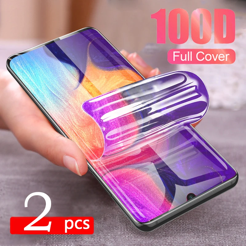 Hydrogel Film For Samsung Galaxy S10E S8 S9 S20 fe S21 Note 20 Ultra 10 Plus Screen Protector A50 A51 A52 A70 A71 Not Glass |