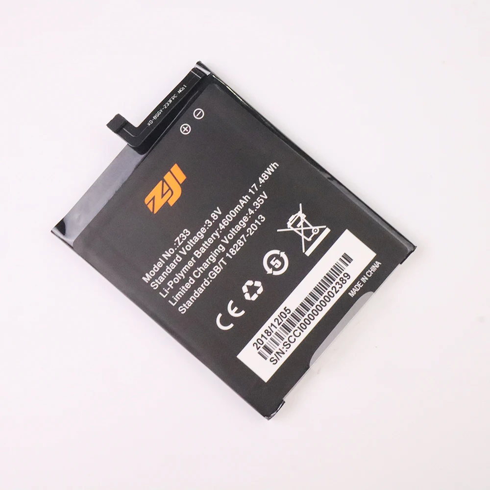 New High Quality 4600mAh HOMTOM Z33 Battery For zoji Mobile Phone |
