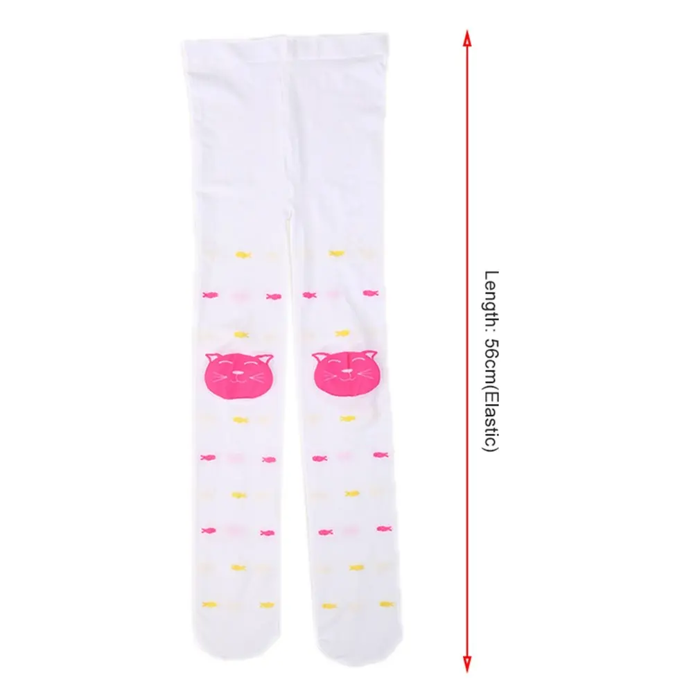 

OUTAD Children Girls Spring/Autumn Tights Baby Soft Pantyhose Cartoon Pattern Velvet Comfortable Toddler Tights For Baby Girls