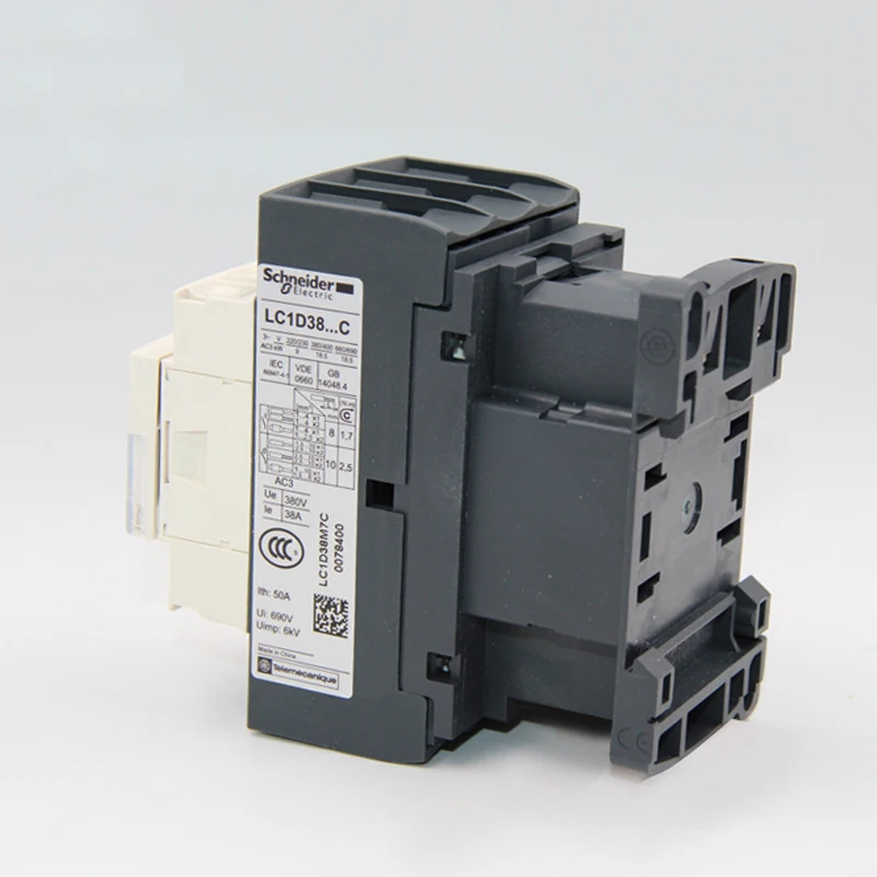 Реле контакторов TeSys LC1D38M7C 220 В переменного тока 38 а 18 5 кВт 1 НЗ | Строительство и