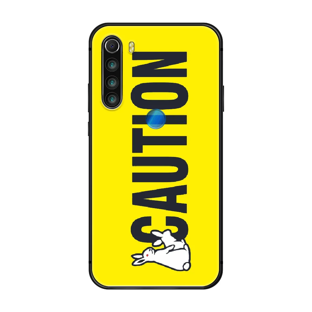 

Fashion Crazy Rabbit FR2 Phone Case Cover Hull For XIAOMI Redmi 7a 8a S2 K20 NOTE 5 5a 6 7 8 8t 9 9s pro max black bumper tpu