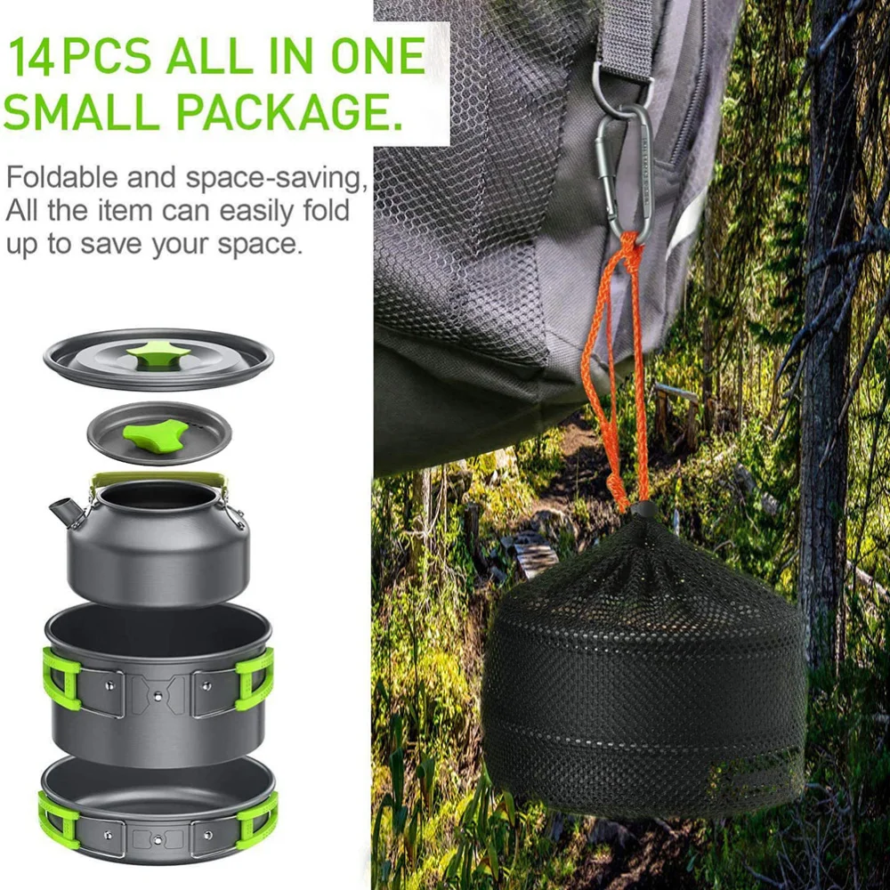 

1 Set Outdoor Camping Cooker Outdoor Camping Cooking Equipment (Assorted Color)