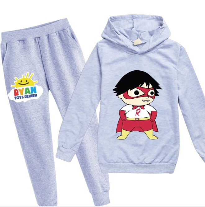 Детская одежда Сезон весна осень толстовка с капюшоном для малышей + штаны