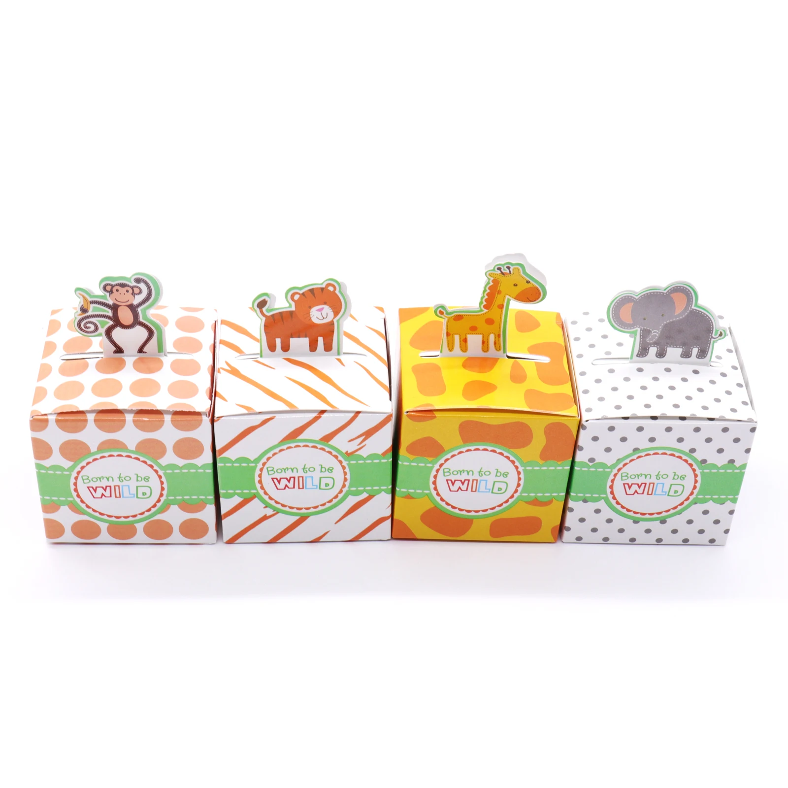 10 шт./лот коробки конфет Baby Shower вечерние подарочные сумки для детей конфетные