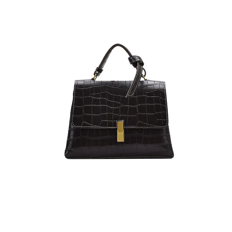 

2021New Fashion Female Handbags High Quality Leather Crossbody Bag For Women Luxury Designer Crocodile Pattern Ladies Hand Bags