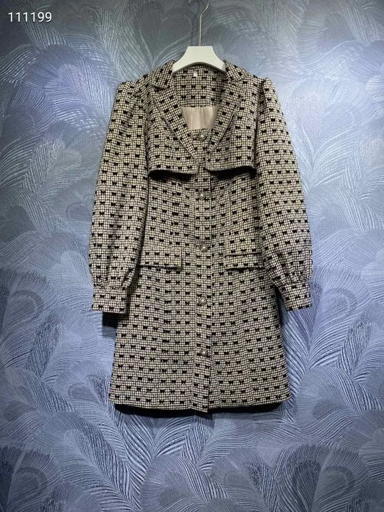 

Женское винтажное платье с отложным воротником, элегантное платье с рукавами-фонариками, 2021