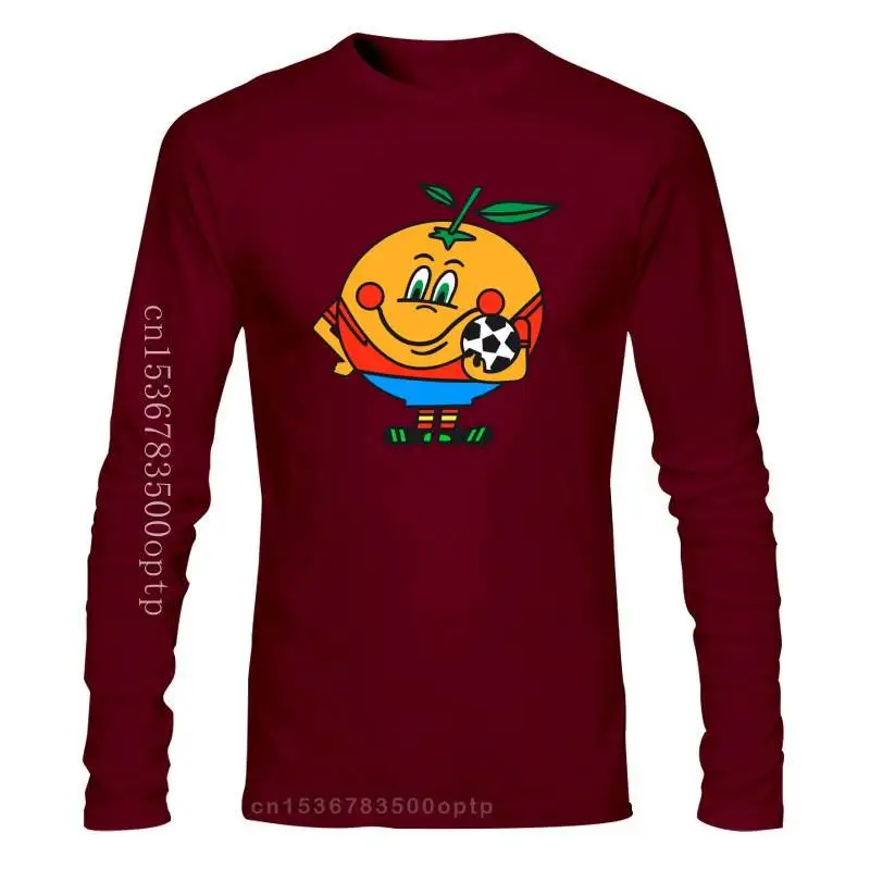 

Новая футболка с логотипом Naranjito Espaa 82 Ретро футболка с индивидуальным принтом