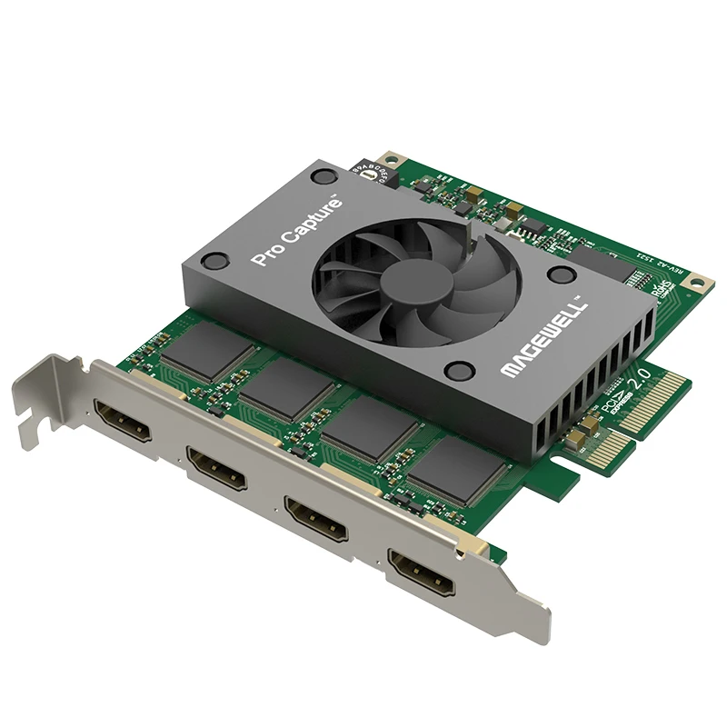 

Карта видеозахвата Magewell 4ch quad pci express PCIe hdmi