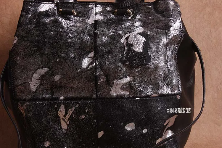 Женская сумка из натуральной кожи с леопардовым принтом|female bag|handbags free shippingshoulder
