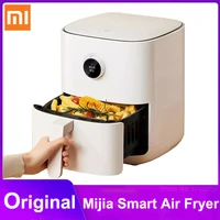 xiaomi mijia 3 5l electric air fryer without oil oven 1500w timing 360%c2%b0baking led touchscreen deep fryer mijia app control